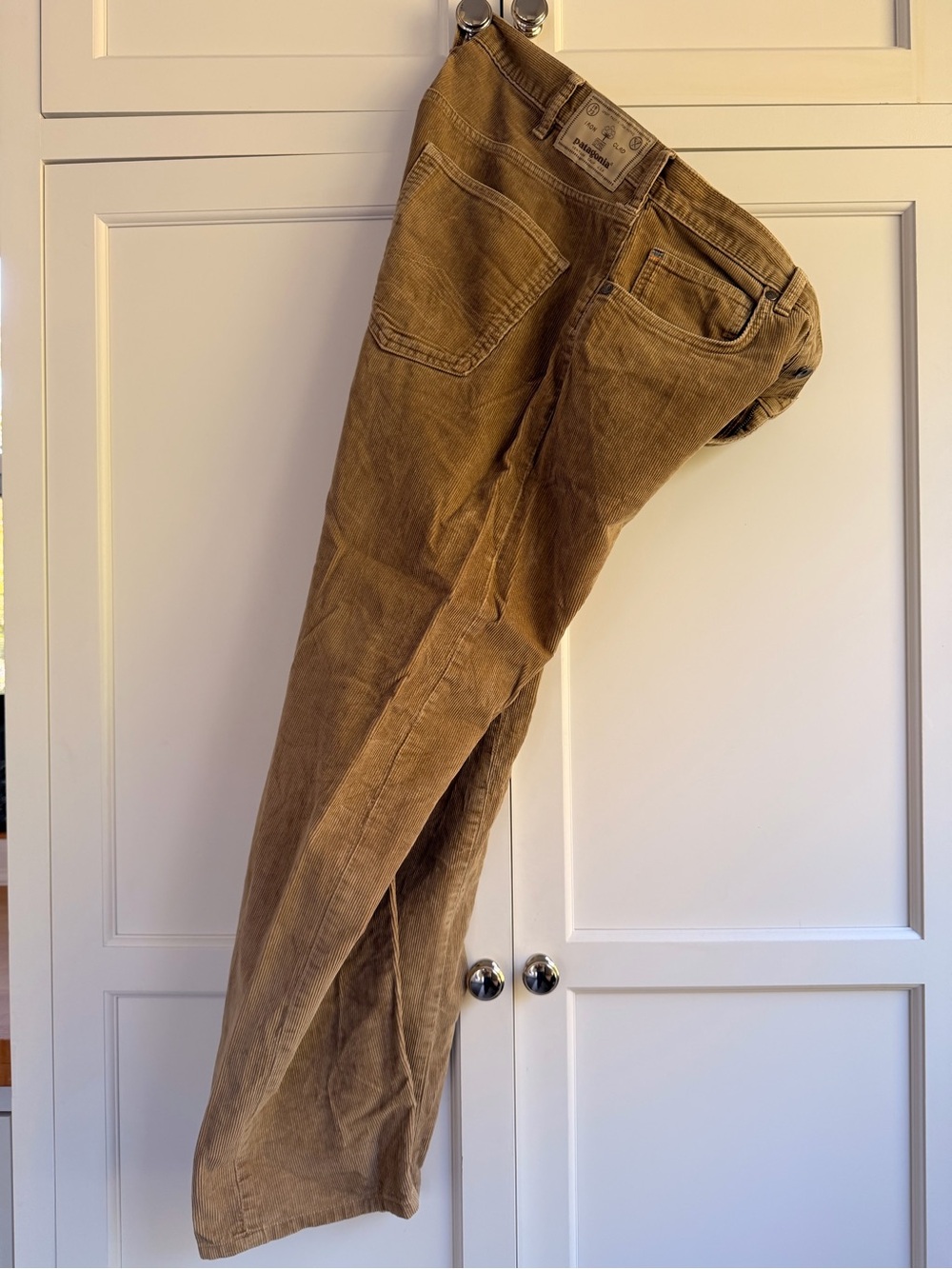 Men's Patagonia Corduroy Pants in Tan